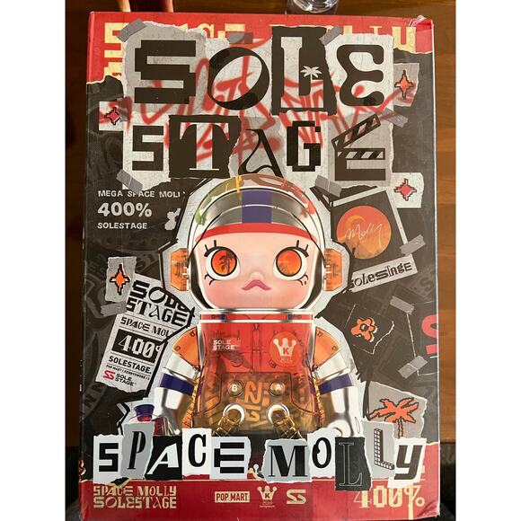 Sole stage x Mega Space Molly 400% Sealed in Box main image 10